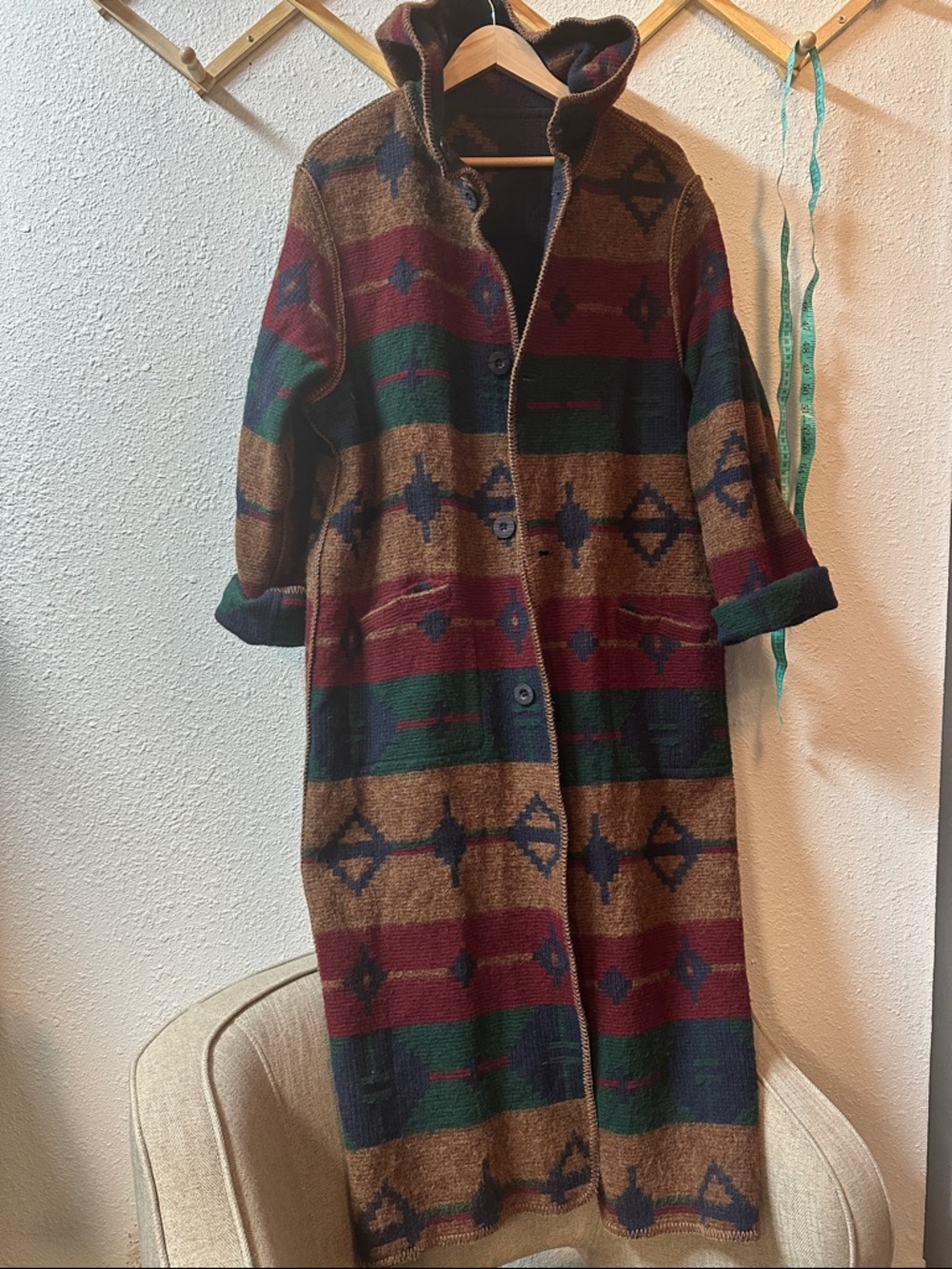 VTG 90s Woolrich Reversible Long Women Parka Jacket - Size XLarge